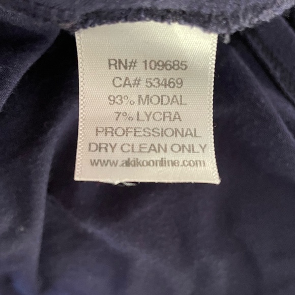 2 dresses Dark blue violet & Green short dresses with long sleeves size M - Picture 9 of 10